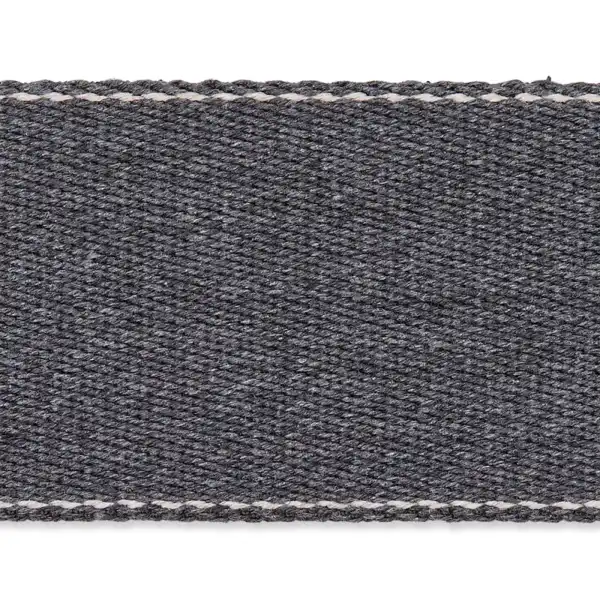 Taschengurtband, 40mm, mittelgrau