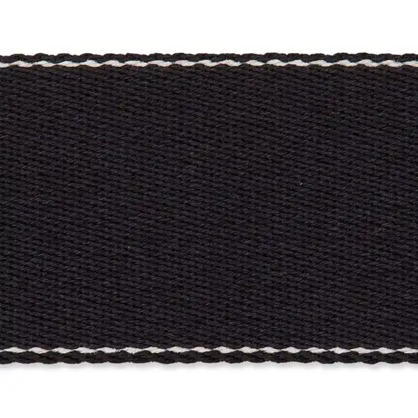Taschengurtband, 40mm, schwarz