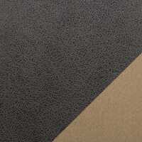 Mirco Kunstleder mit Fleece Abseite anthrazit/beige