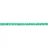 Kordel geflochten, 3mm,türkis grün