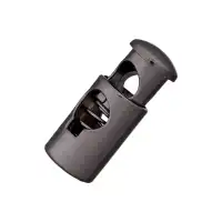 Kordelstopper/Durchlass 5mm, 25mm, titan