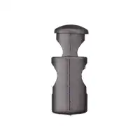 Kordelstopper/Durchlass 5mm, 25mm, titan