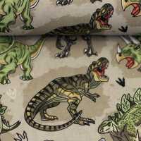 Tim Baumwolle Dinos schilfgrün