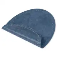 Patches Velourslederimitat, aufbügelbar, 9,5 x 14,5 cm, jeansblau 929038
