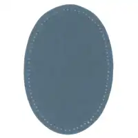 Patches Velourslederimitat, aufbügelbar, 9,5 x 14,5 cm, jeansblau 929038