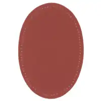 Patches Velourslederimitat, aufbügelbar, 9,5 x 14,5 cm, terrakotta 929387