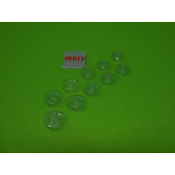 PFAFF-Kunststoffspule 10er Pack, weiß für Umlaufgreifer