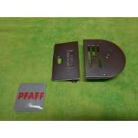 PFAFF Stichplatte (4,8mm) mit Schieber kpl.gebr.