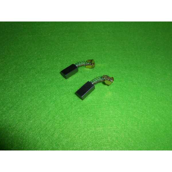 2 Motorkohlen (1 Paar) 6 x 8 x 16 mm mit Bügel