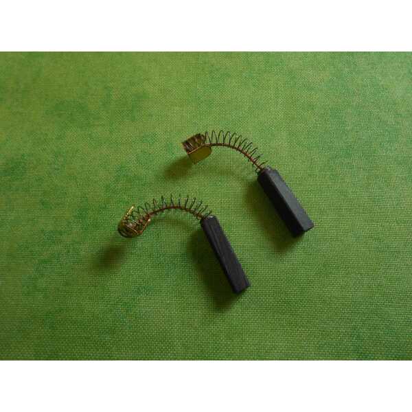 2 Motorkohlen (1 Paar) 5 x 4 mm mit Bügel, PFAFF 260-362