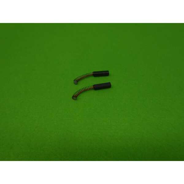 2 Motorkohlen (1 Paar) 4 x 4 mm mit Teller