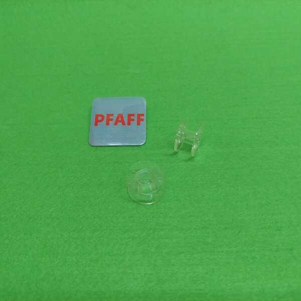 PFAFF-Kunststoffspule  klar, creative 1.5, creative ambition 640