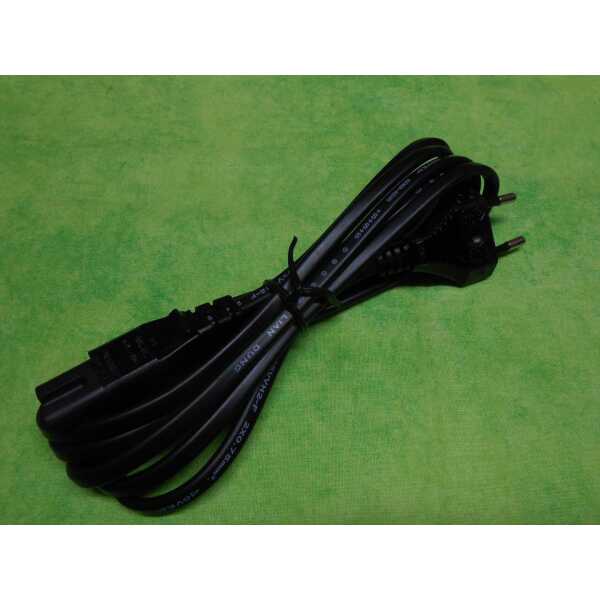 Euro-Netzkabel  240 Volt,  2.mtr.