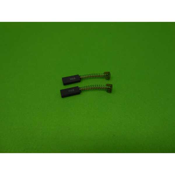 2 Motorkohlen (1 Paar) 5 x 10 mm mit Bügel